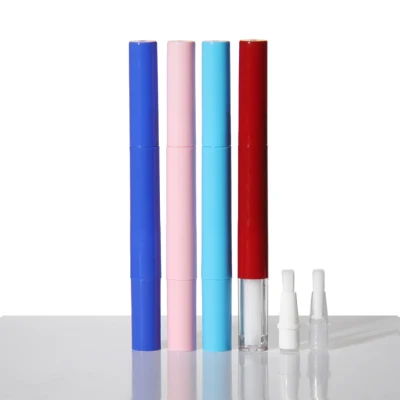 Vendita calda vuoto contenitore cosmetico per smalto per unghie gel trasparente per cuticole da 2 ml 3 ml 5 ml con pennello