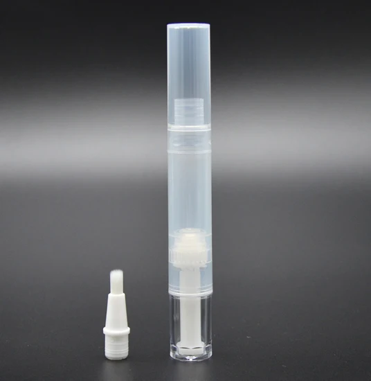 Contenitore per penna cosmetica Twist in plastica vuota per lucidalabbra da 2 ml 4 ml